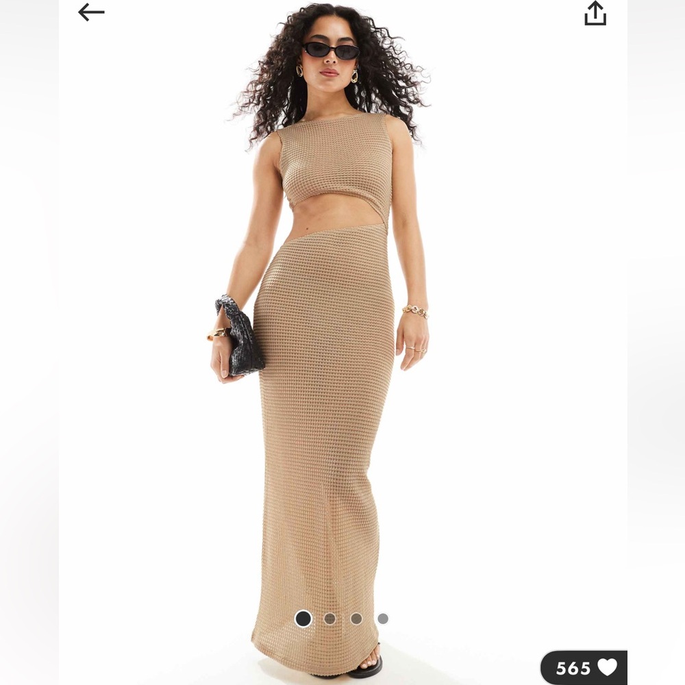 Asos design cut out dress